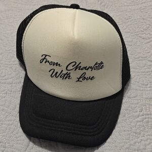 Black and White Trucker Hat